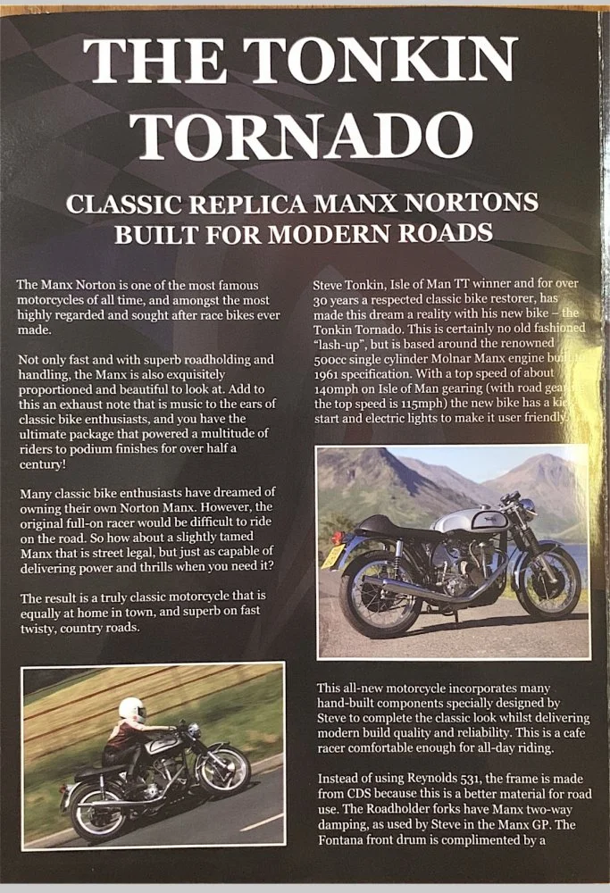 Street legal Norton Manx? Has anyone done it?