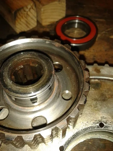 Belt Drive Clutch Bearing Install