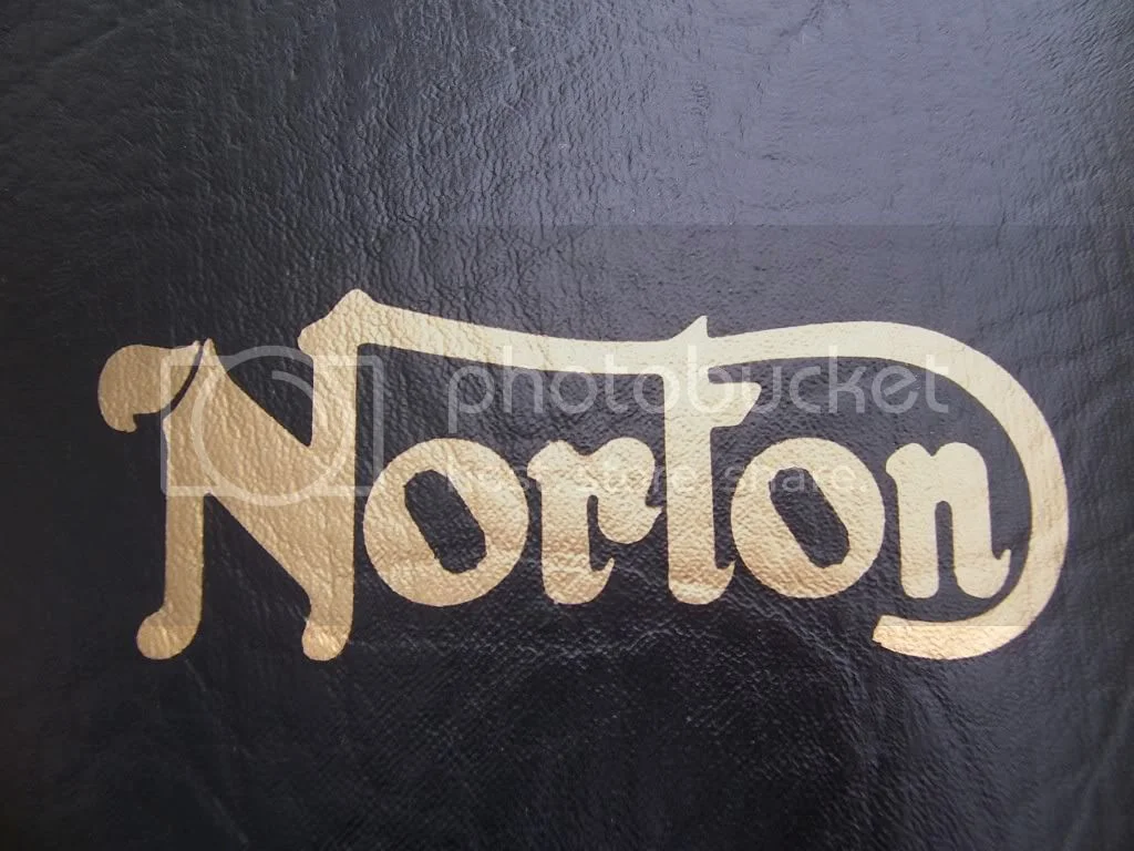 D.I.Y. Norton seat logo