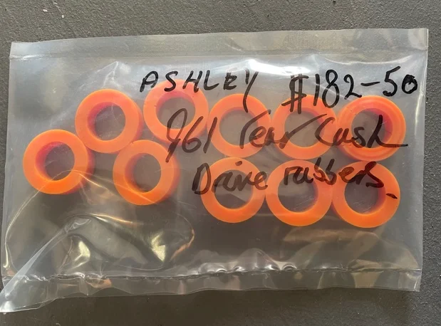 Rear sprocket & Cush rubbers