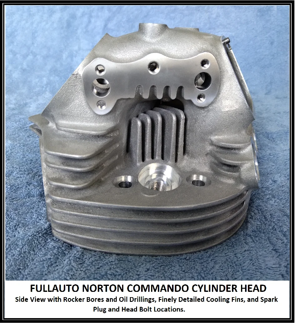 Technical Details on the New FullAuto Commando Cylinder Head from STS, in the US.