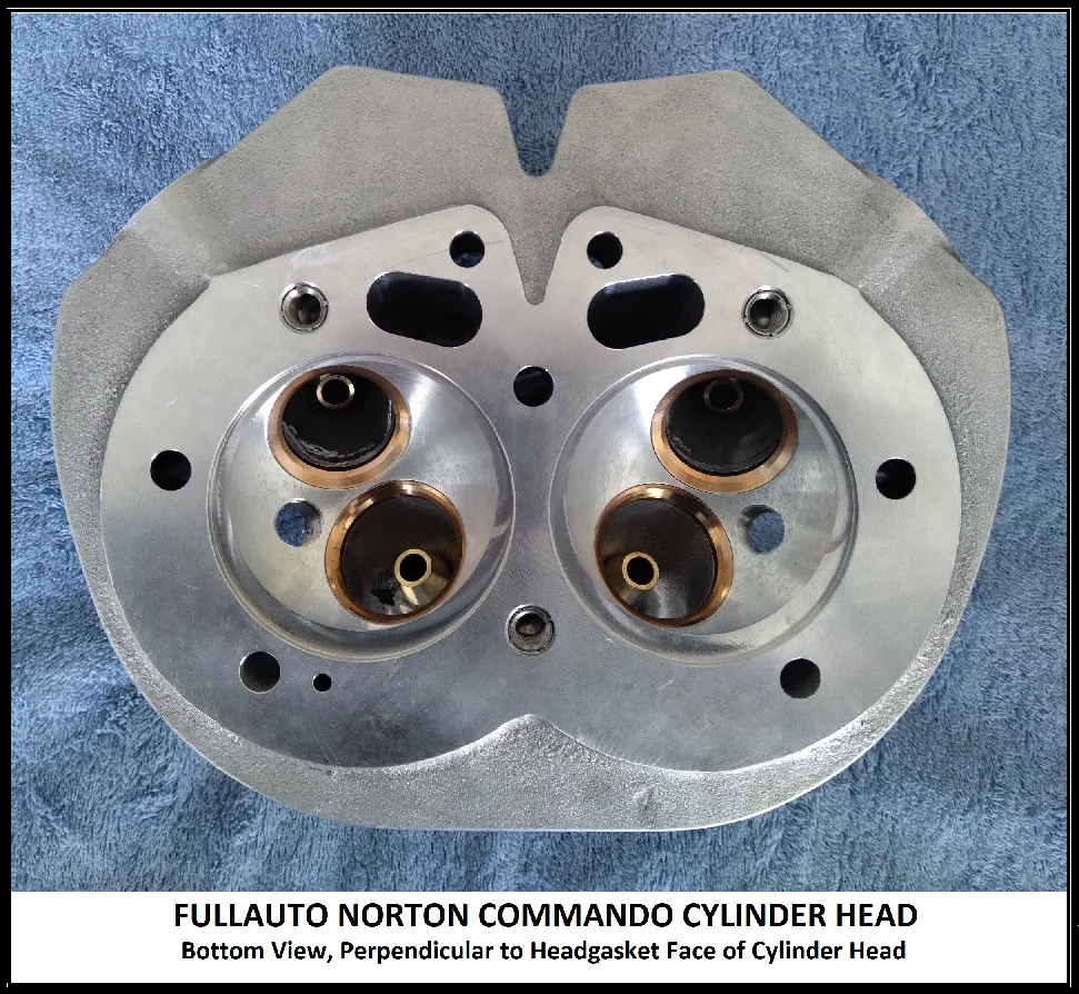 Technical Details on the New FullAuto Commando Cylinder Head from STS, in the US.