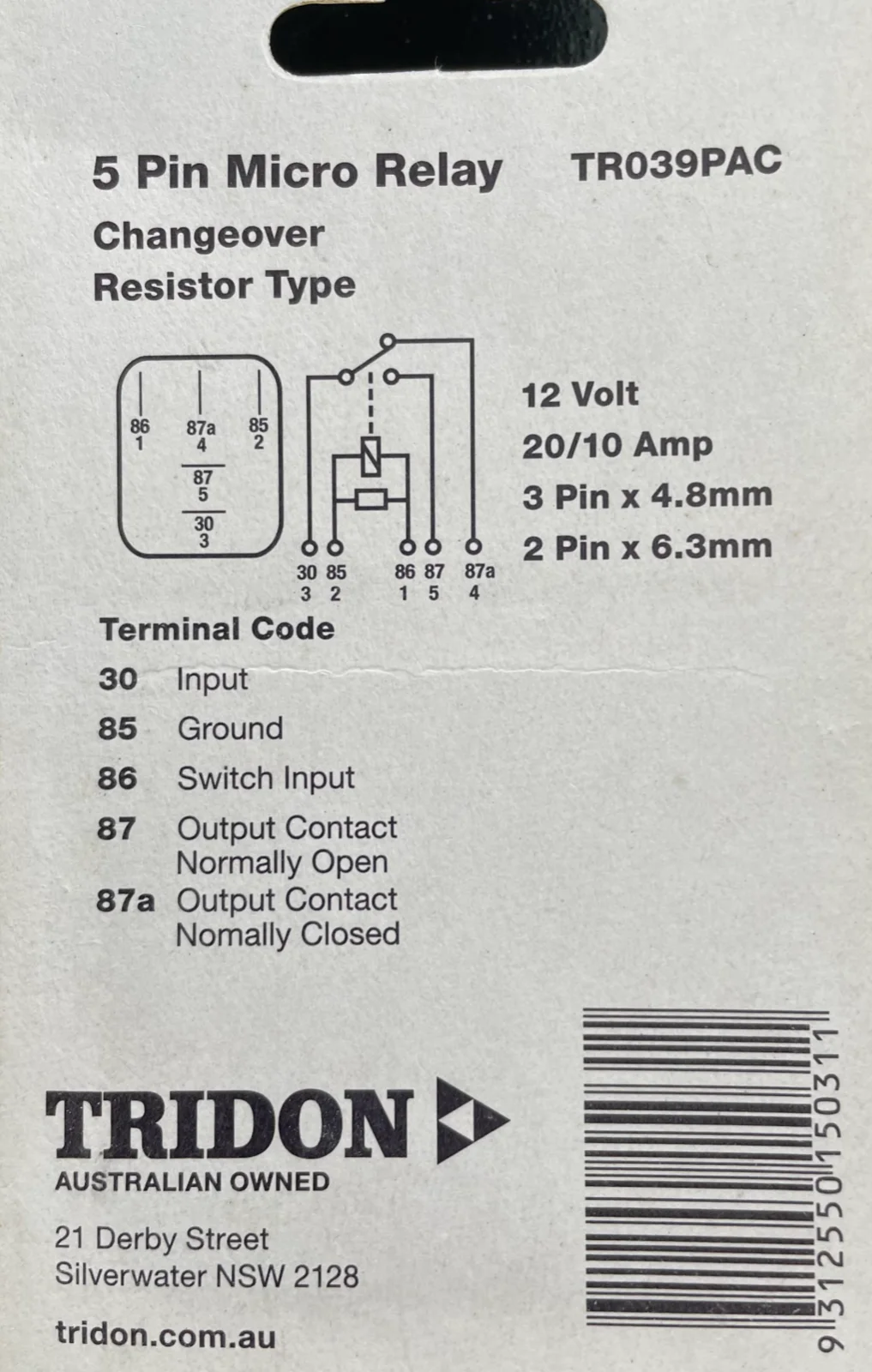 Norton 961 Alternate parts list.