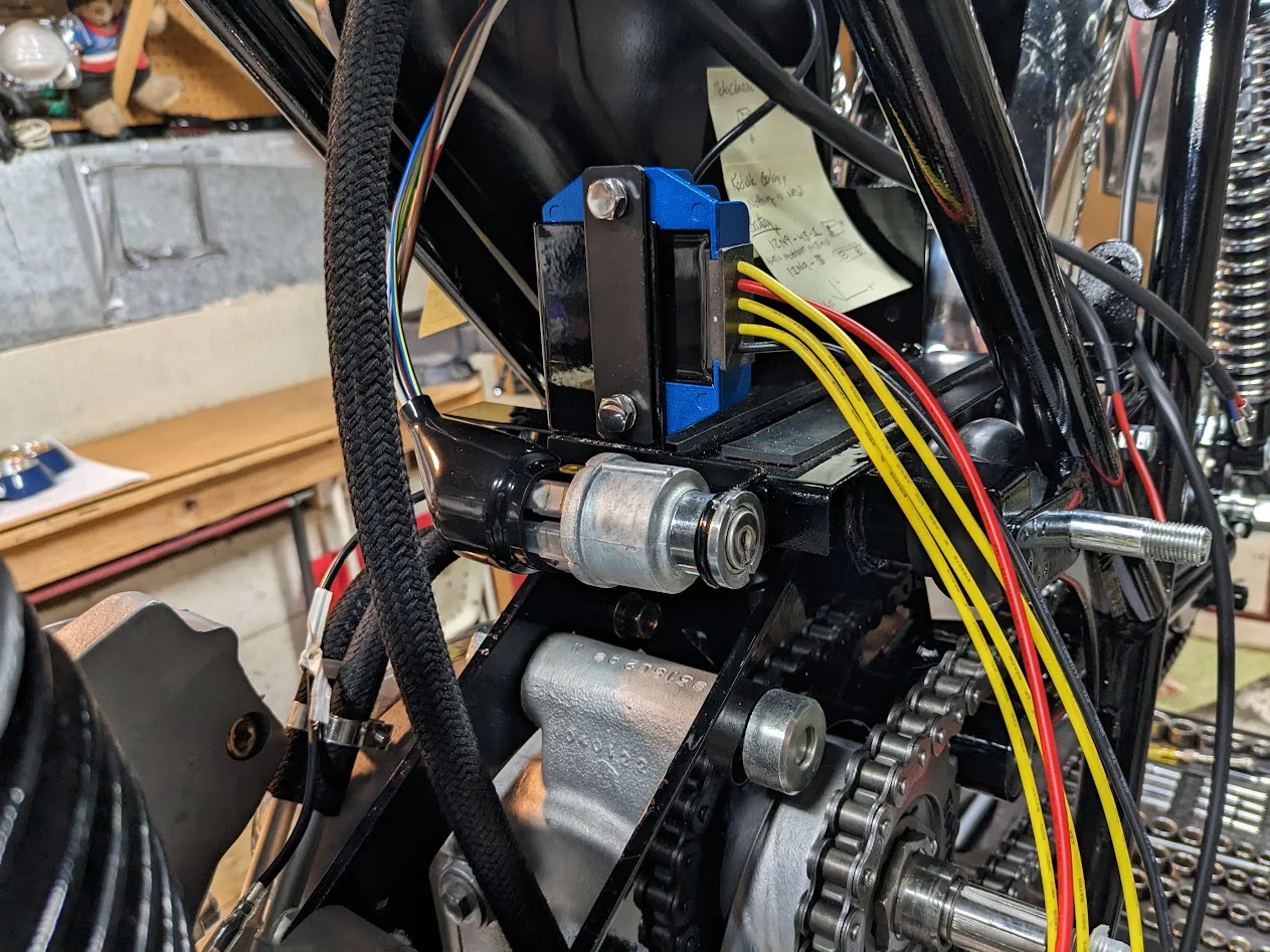 Possible location for tri-spark rectifier regulator on MKIII