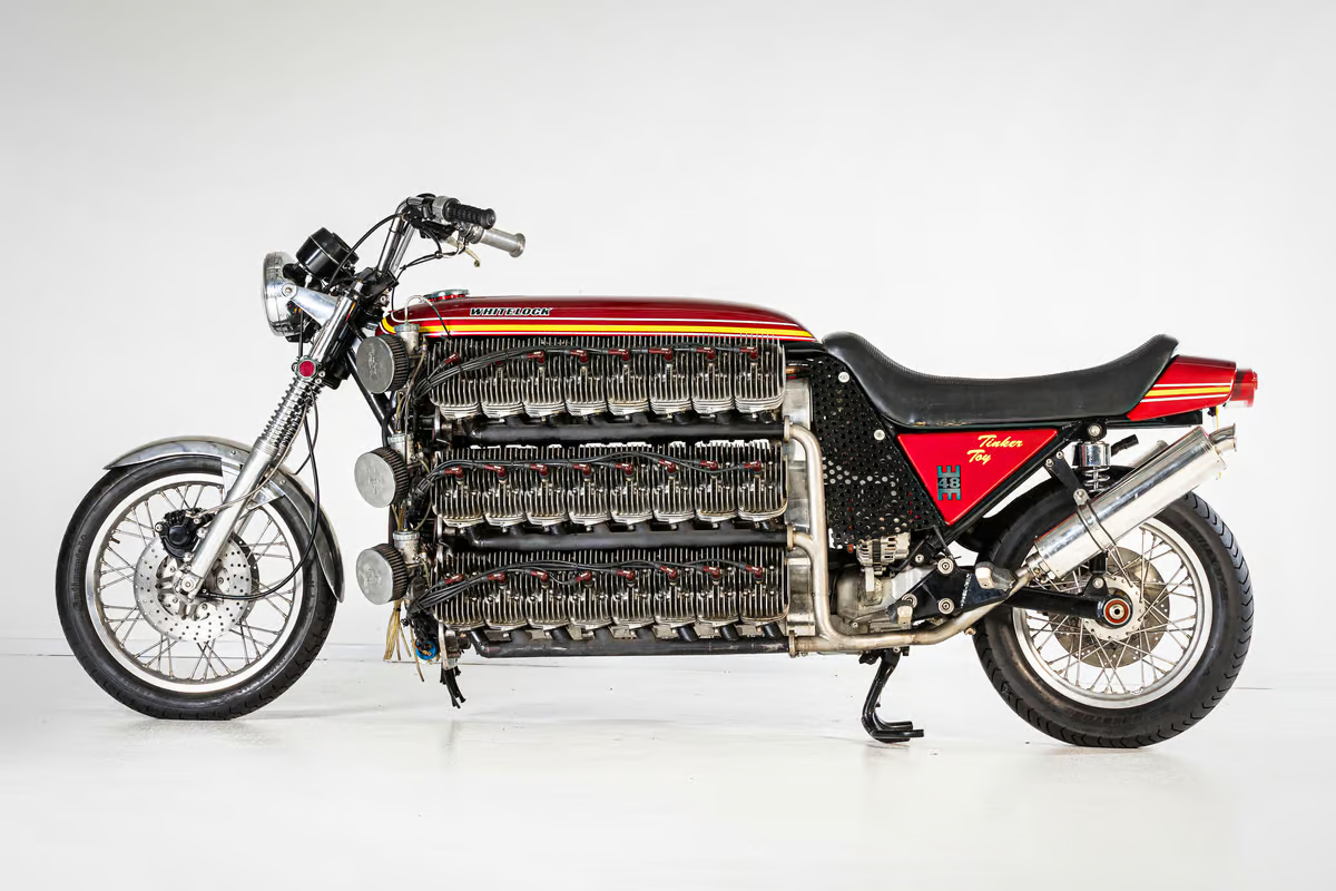 The 4.2-liter, 48-cylinder, world record-holding Kawasaki