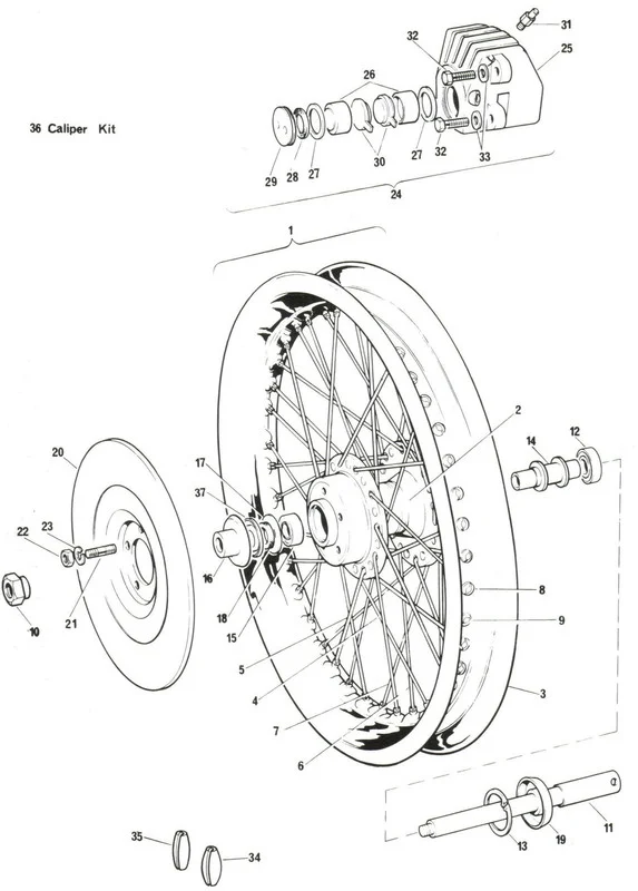 OK, this is really a stupid question - front spacer, inside or outside of disc