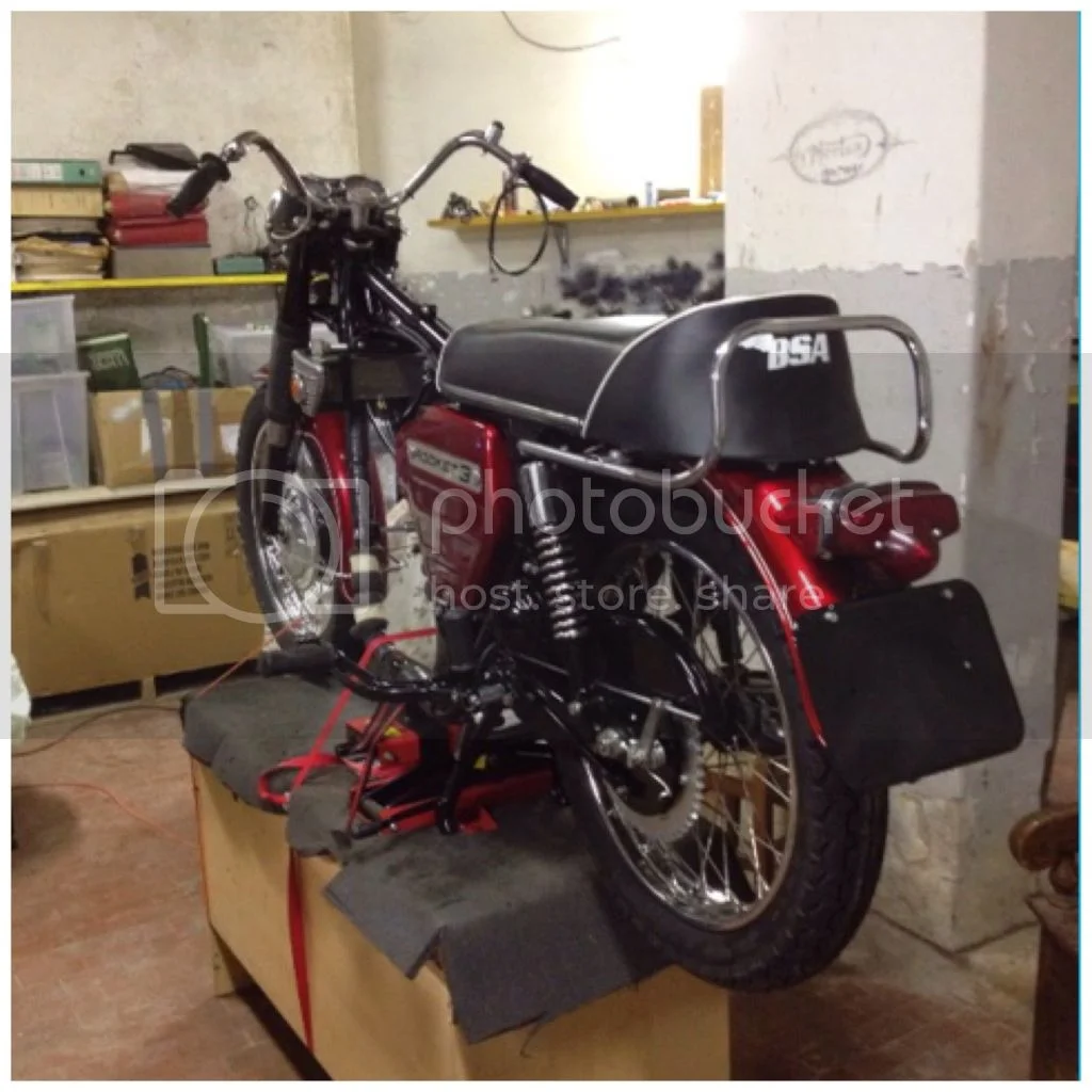 1969 BSA Rocket 3 rebuilding