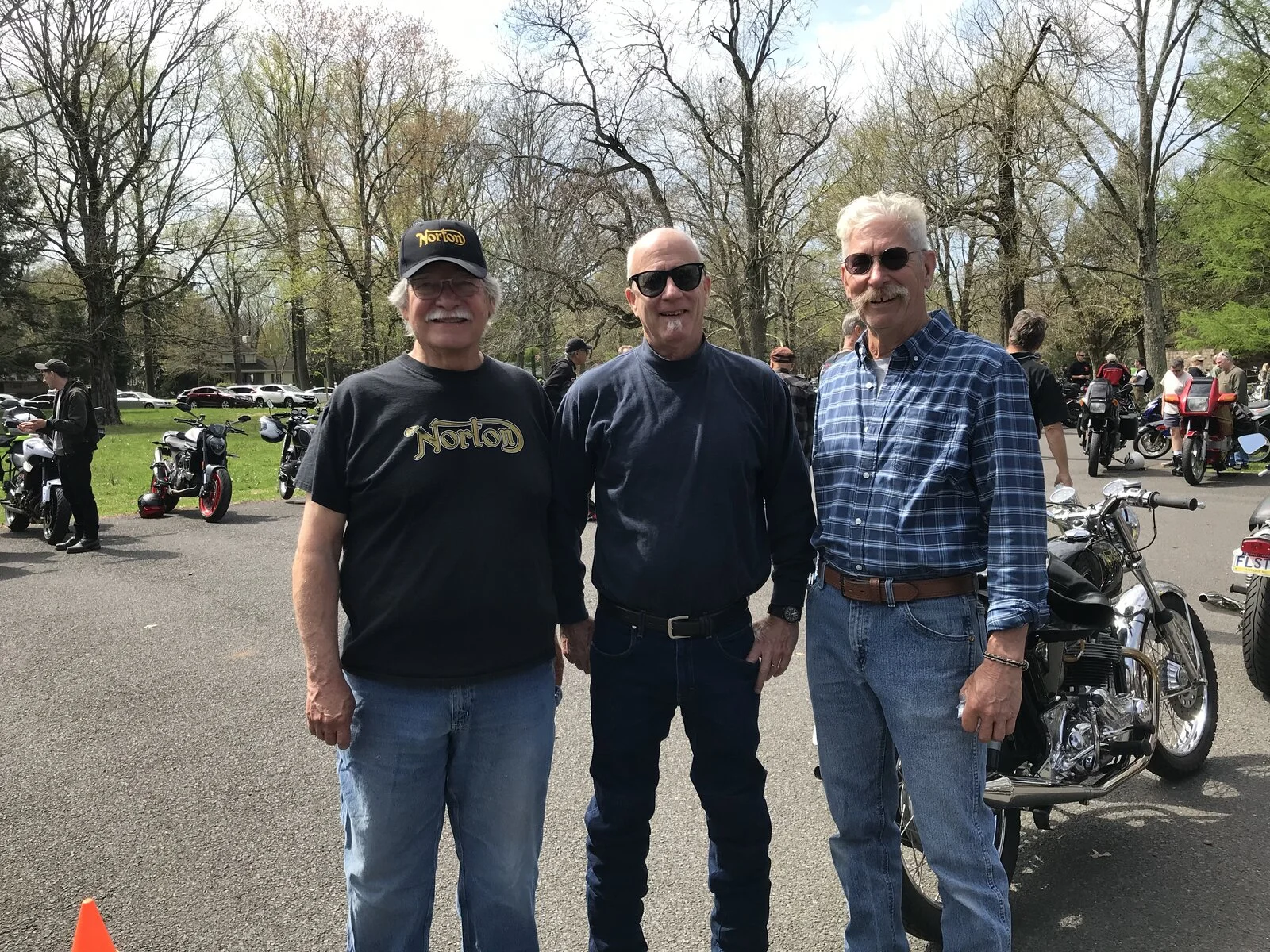 Gathering of the Nortons Washington Crossing PA 4/24 Sunday