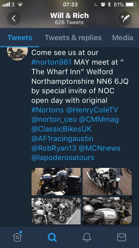 WE HAVE A NORTON OWNERS CLUB MEET INVITE IN NORTHAMPTONSHIRE ??????