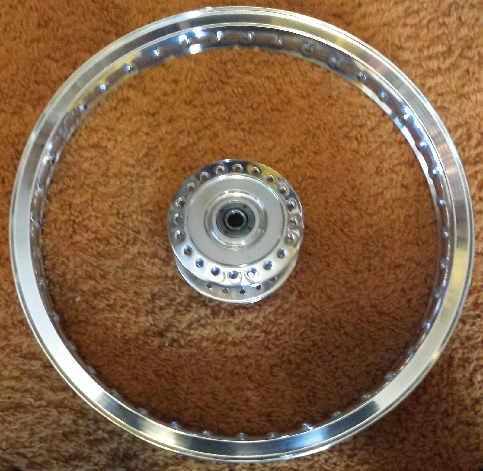 Wheel rim replacement