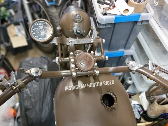 Rescuing my WD WW2 Norton 16H