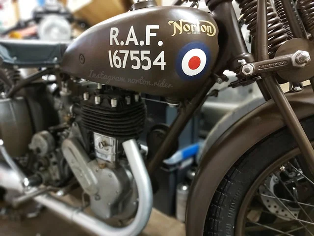 Rescuing my WD WW2 Norton 16H