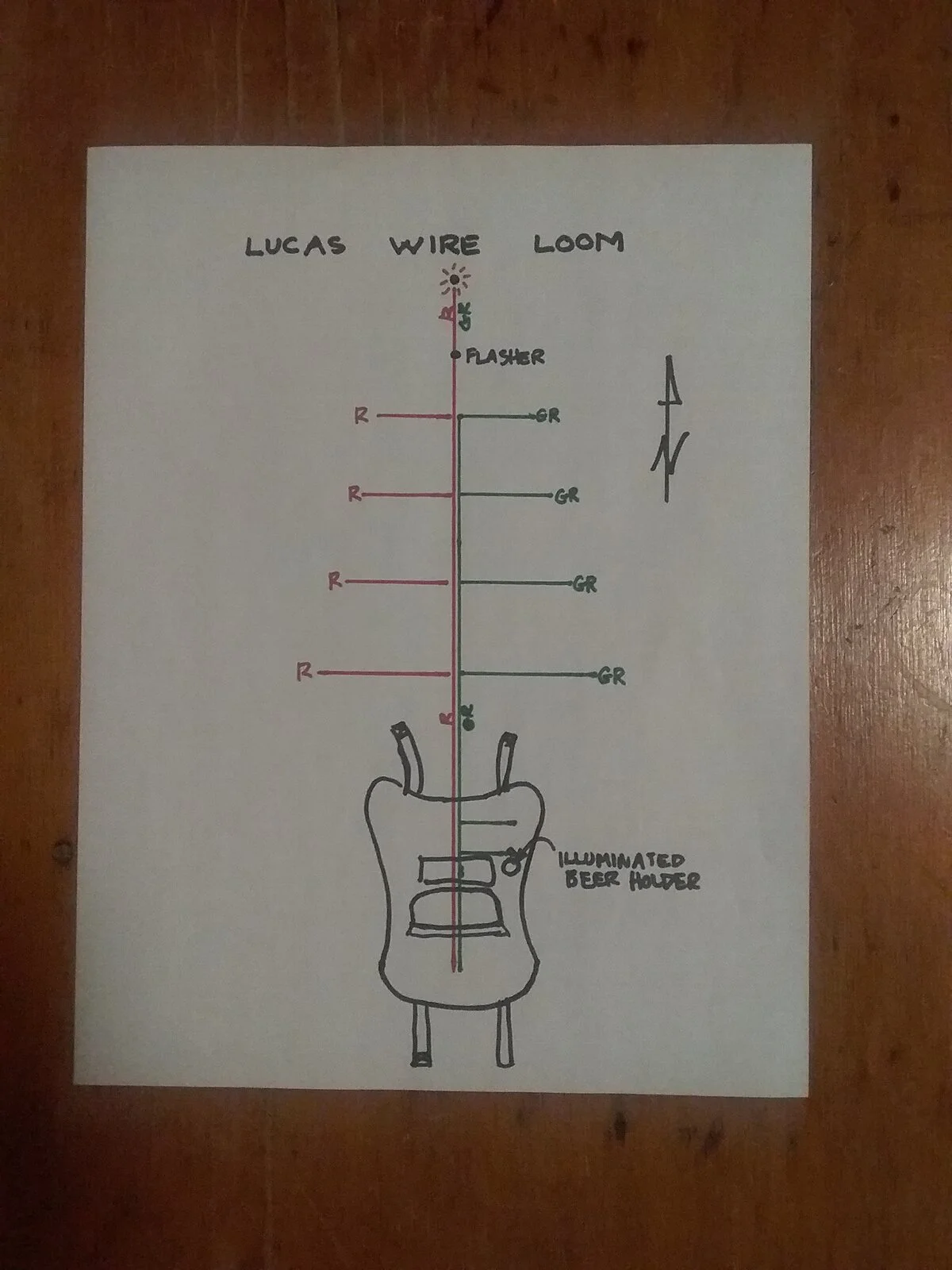 LUCAS WIRING HARNESS