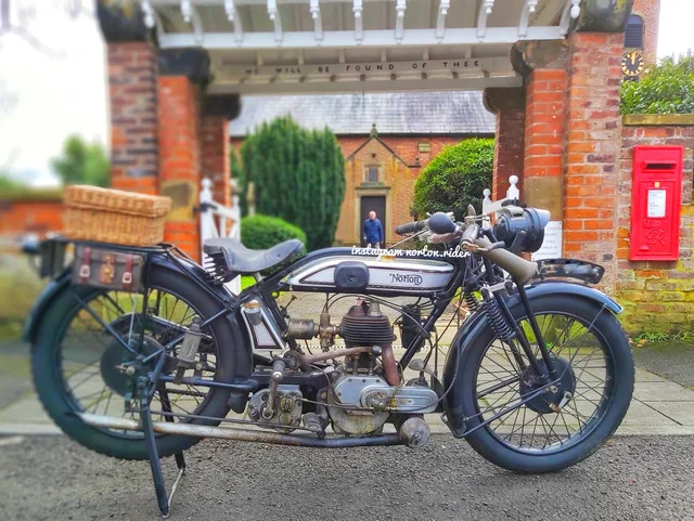 Norton 1927 16H Flat tanker a preservation restoration