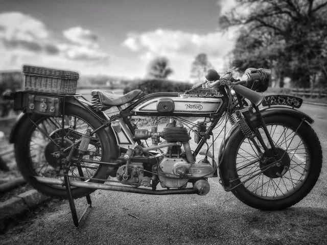 Norton 1927 16H Flat tanker a preservation restoration