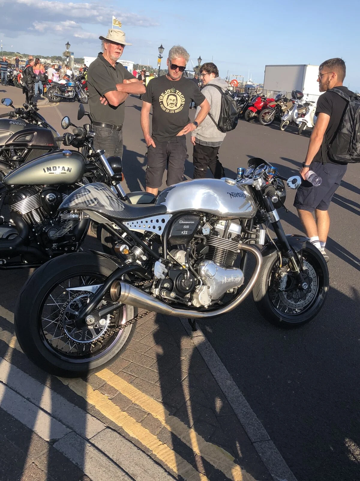 Dominator at Poole Bike Night…