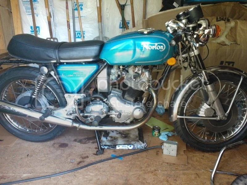 New Norton Owner/ 74 commando 850 project