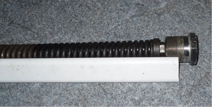 Fork spring compressed length