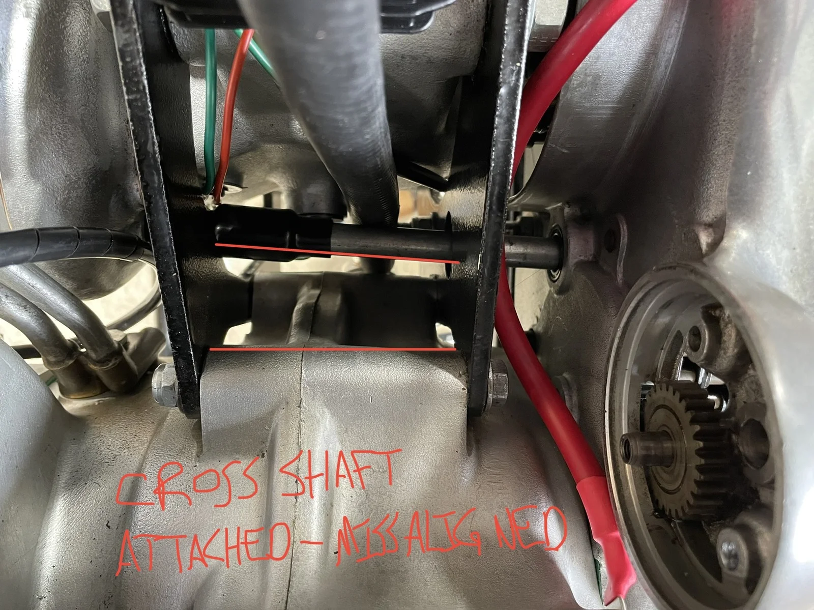 MKIII cross shaft primary to gearbox alignment