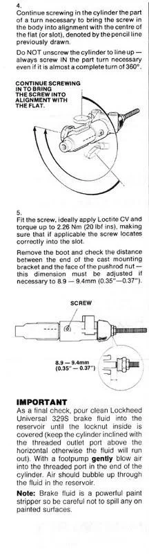 rear brake problem