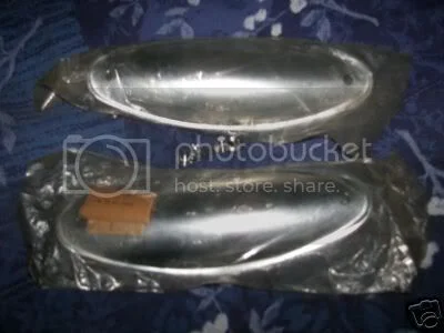 BSA Cyclone or Hornet exhaust heat shields