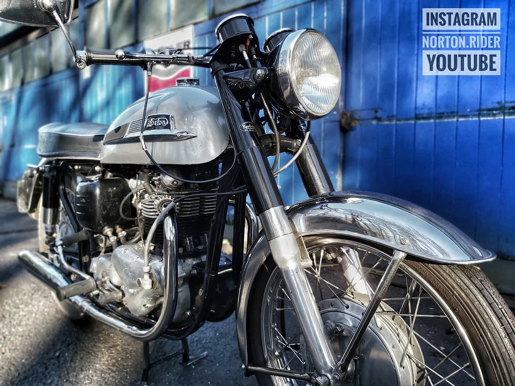 22 year old and my first norton 650 ss :) from england