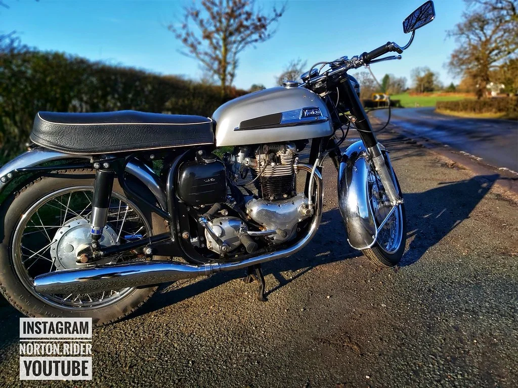 22 year old and my first norton 650 ss :) from england