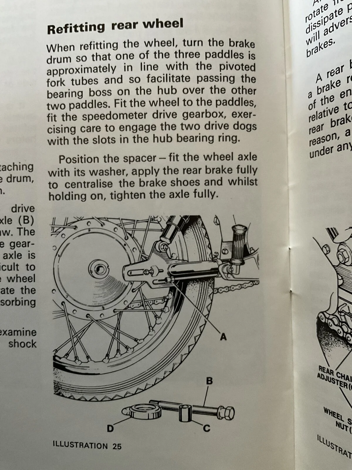 Rear Drum Brake Centering