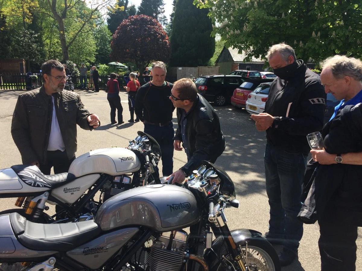 WE HAVE A NORTON OWNERS CLUB MEET INVITE IN NORTHAMPTONSHIRE ??????