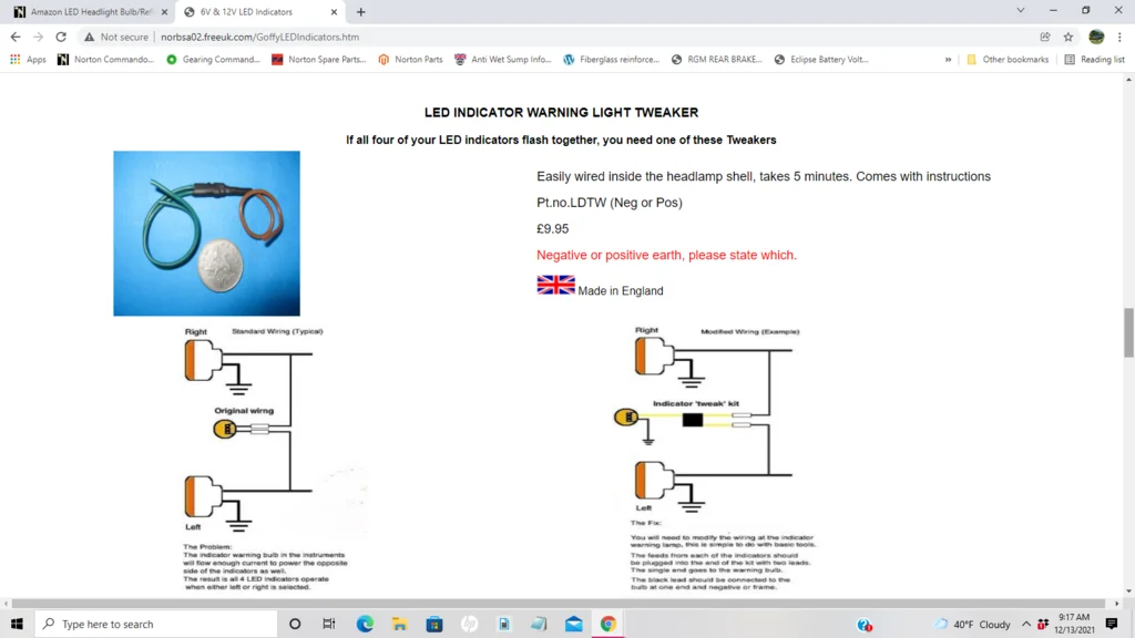 Amazon LED Headlight Bulb/Reflector  LED Turn Indicators With $12 Amazon Flasher