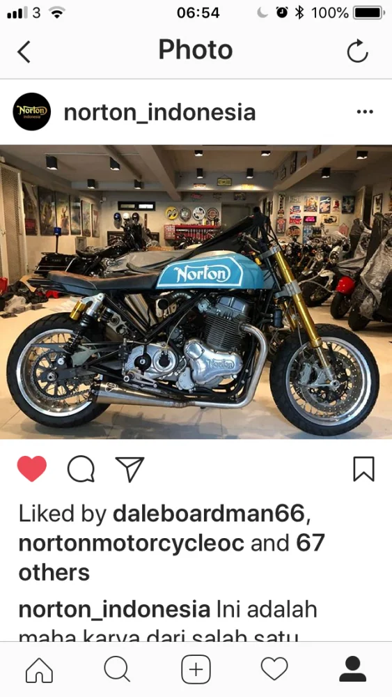 Pictures of your Norton 961