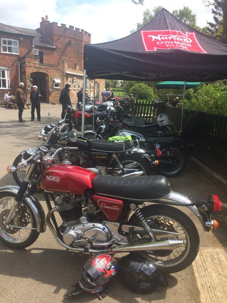 WE HAVE A NORTON OWNERS CLUB MEET INVITE IN NORTHAMPTONSHIRE ??????