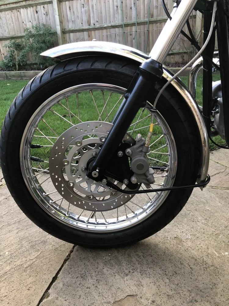 T 140 Front Brake - Simple Mods?