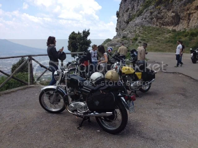 A bike ride on the weekend in Amalfi Coast