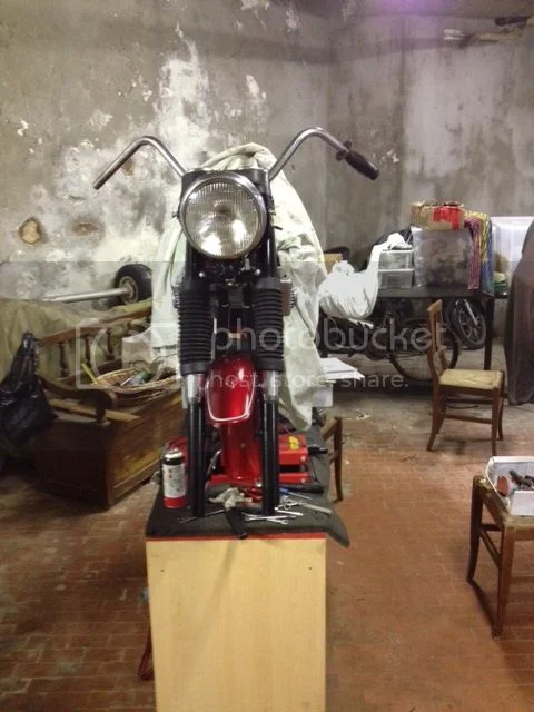 1969 BSA Rocket 3 rebuilding