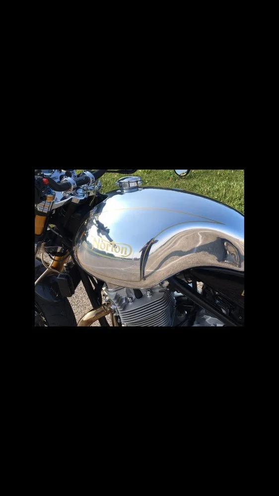 Incoming -  Aluminum Fuel Tank for my Dominator