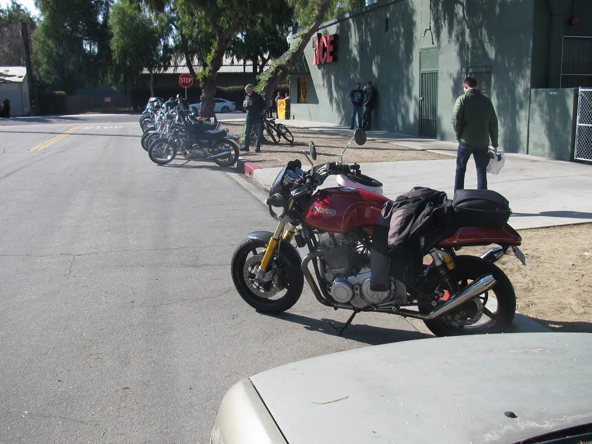 Socal Norton Owners Club Ride to Ojai 2020