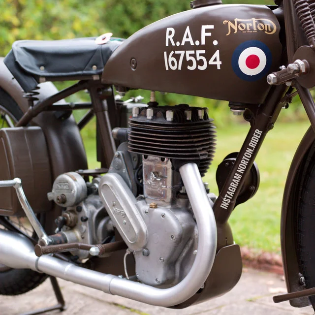 Rescuing my WD WW2 Norton 16H