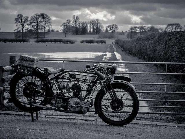 Norton 1927 16H Flat tanker a preservation restoration