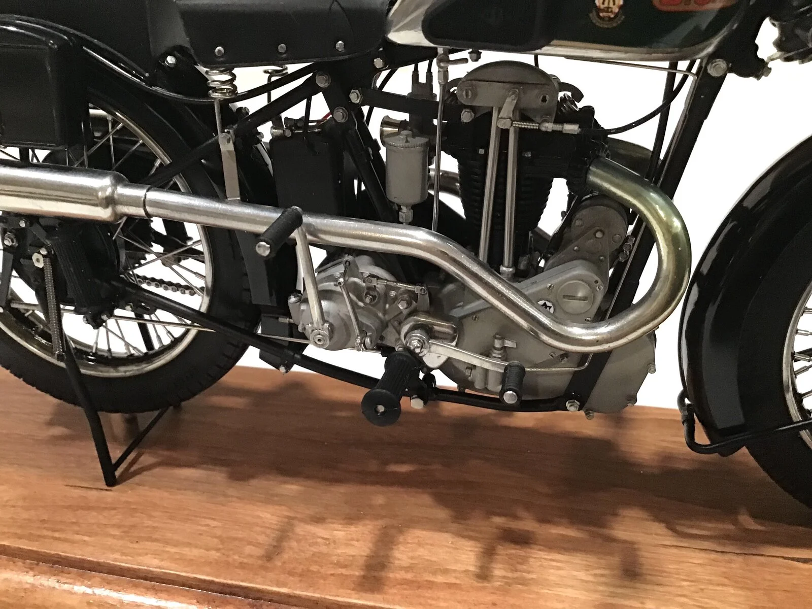 Scale model motorcycle