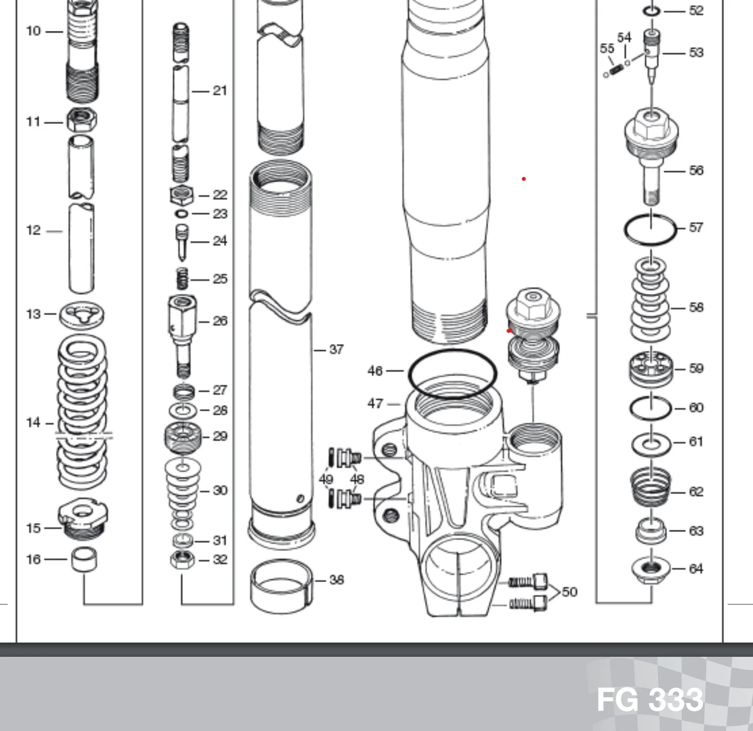 Öhlins forks leaking on 961 Mk1 commando