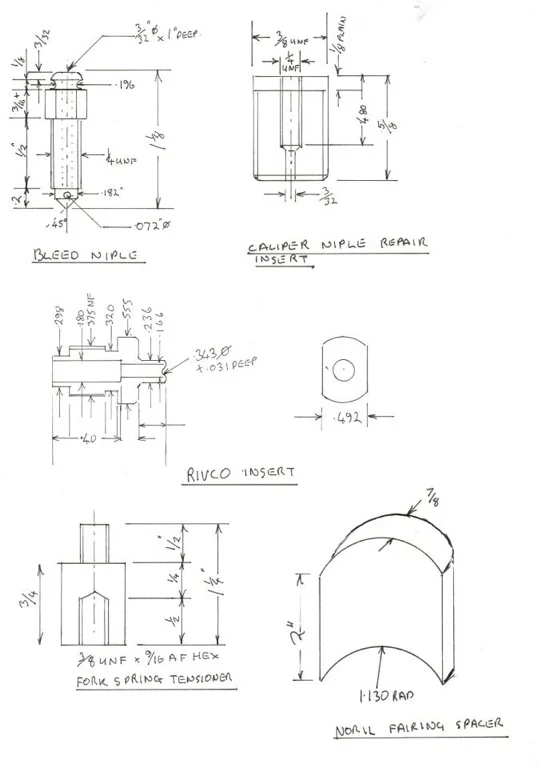 Production Racer Fairing Spacer (2012)