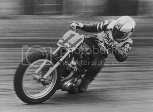 Ron Wood Norton Flat Track tuneing .