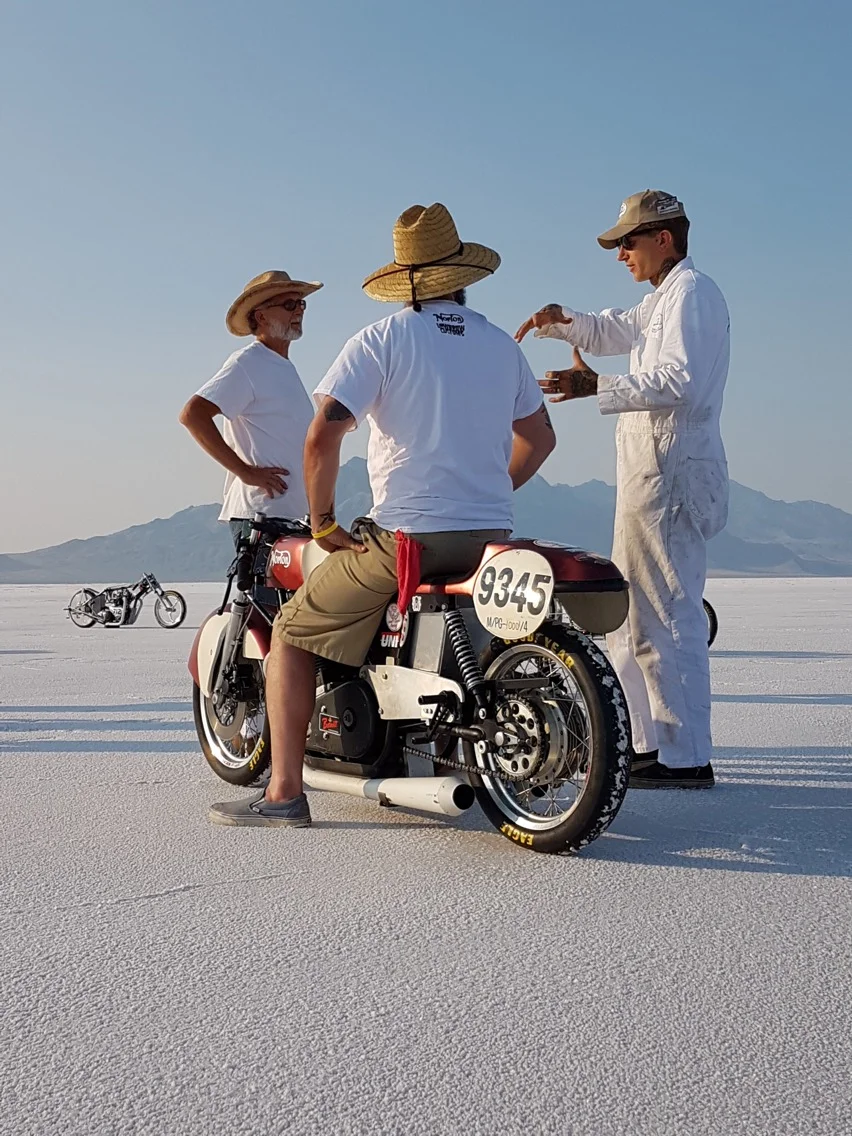 Some pics from our effort at Bonneville Speedweek 2018