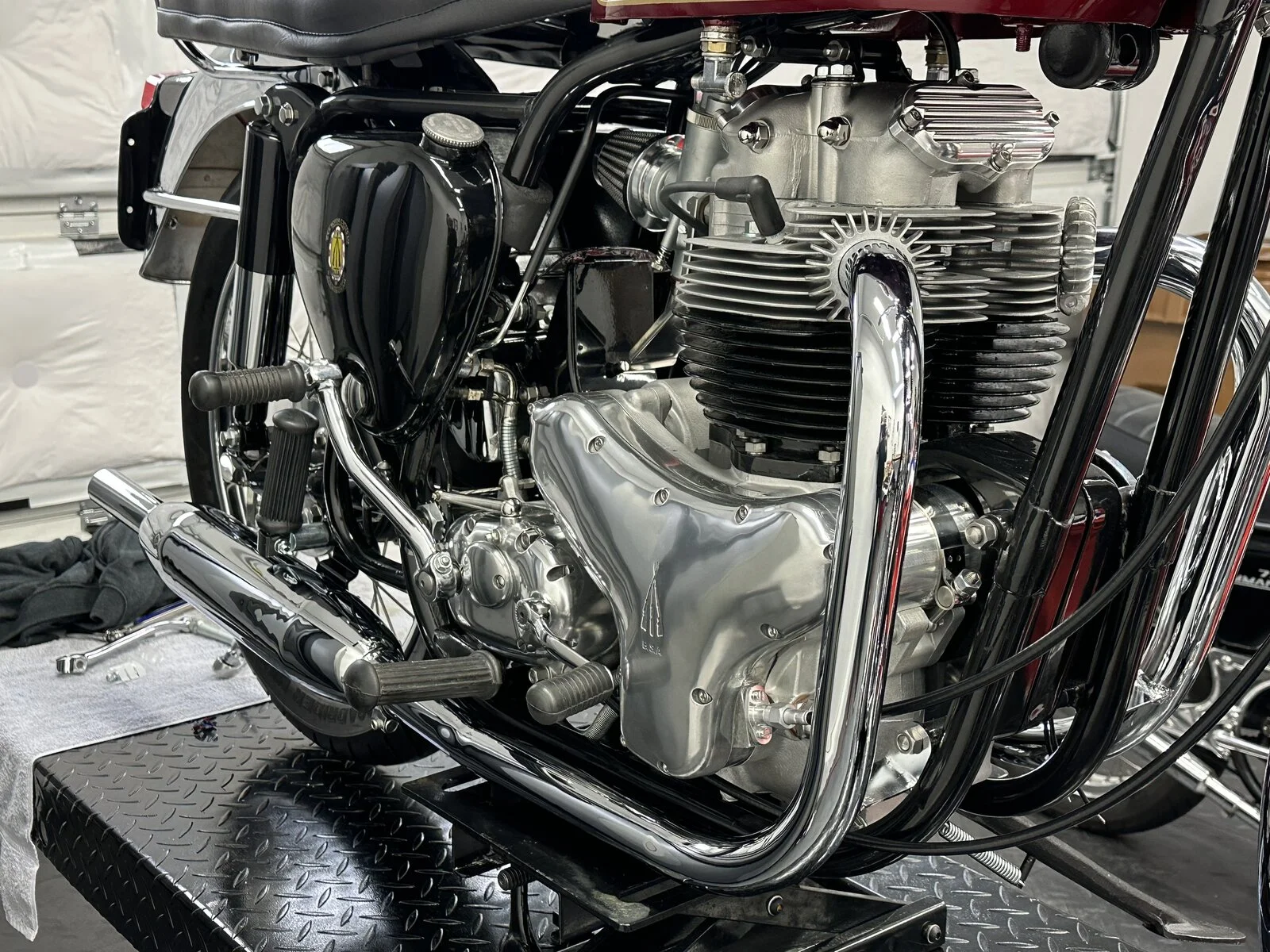 1961 BSA Super Rocket Rebuild