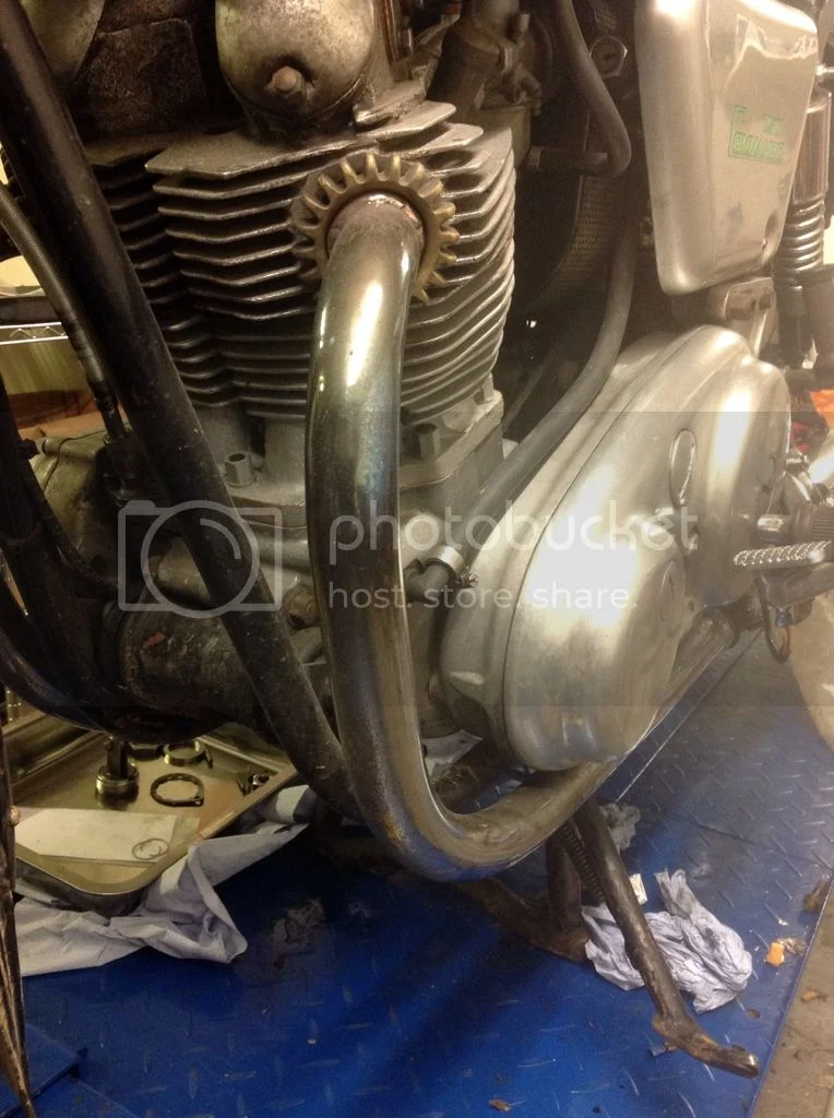 Exhaust Down pipes, correct angle out of head