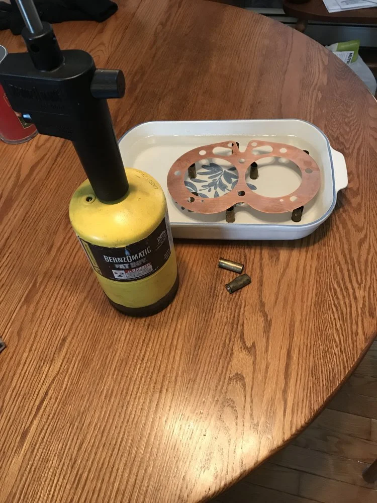 Annealing a solid copper head gasket (2015)