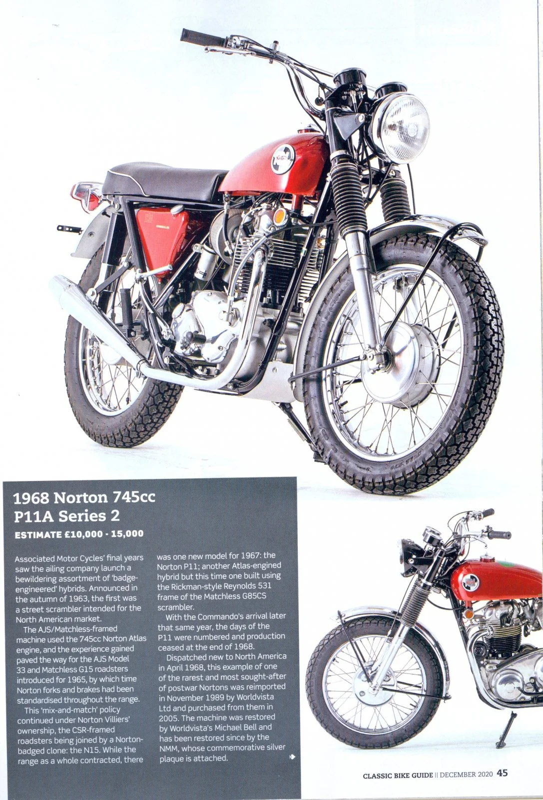 P11 Norton Daily rider