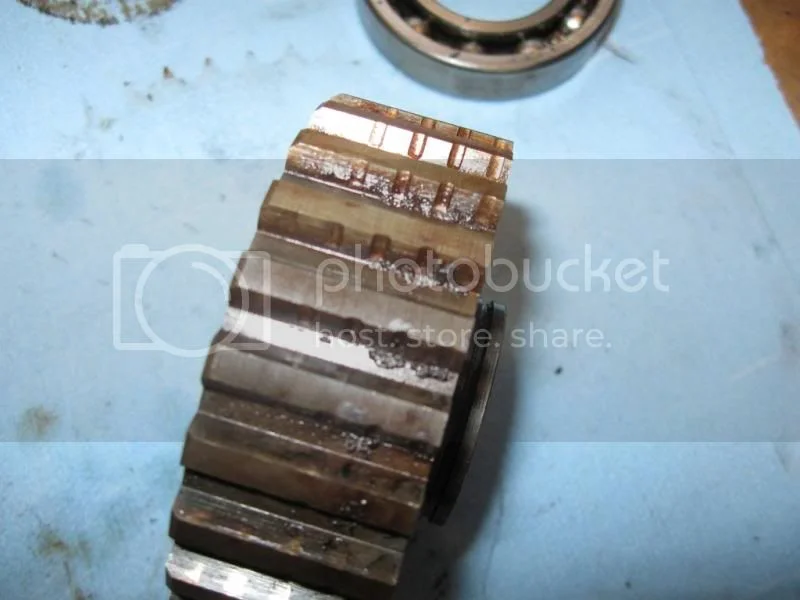 Layshaft bearing removal via Skype