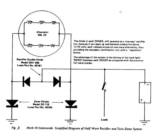 Wiring a solid state rectifier